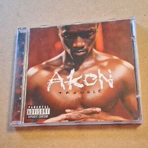 Akon "Trouble" CD - Brown/Black Cover